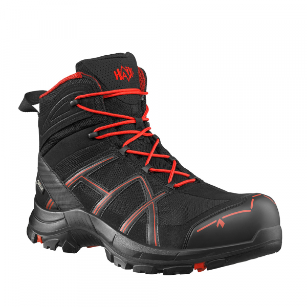 HAIX Black Eagle Safety 40.1 mid black/red